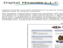 Tablet Screenshot of digitalmiracles.com